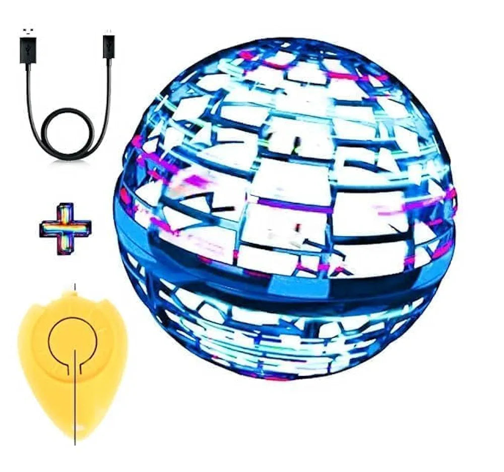 Flying Ball Boomerang Magic Balls Flying Spinner Fidget Toys Children USB Rechargeable Built-in RGB Lights 360?Rotating Magic Controller, Multicolor