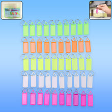 Color Tag Keychain Labels