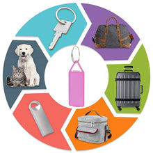 Yashu Multicolor Keychain Label Tags For Office, Home, Storage Use (50 Pcs Set)