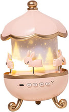 Night Lights, Rotating Rabbits Night Light, Night Lamp Star Projector, 360 Degree Rotating Lamp, Musical Light Lamp, Girl Room Decor Cute Lamp