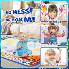 Water Doodle Mat for Kids - Combo of 1, Reusable Gift for Kids Age 3 to 7 | Mess Free Water Drawing for Toddlers | Learning and Educational Doodle Mat for Girls