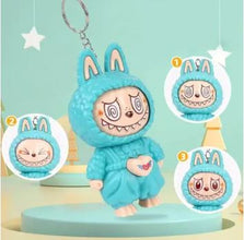 Labubu Key chain Expression Change Toy 1pc Random (Labu Face Change) Key Chain