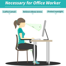 Computer Arm Support Adjustable Computer Arm RestErgonomic Attachable SupportDesk Rests Chair Extender Adjustable Mouse Pad Arm-Stand Desk