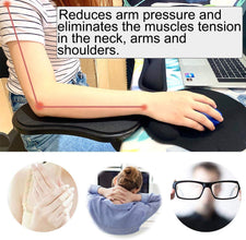 Computer Arm Support Adjustable Computer Arm RestErgonomic Attachable SupportDesk Rests Chair Extender Adjustable Mouse Pad Arm-Stand Desk