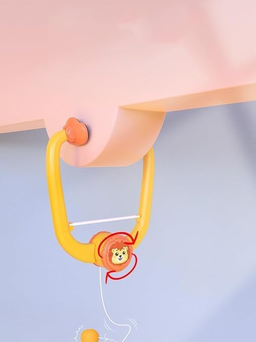 Hanging Table Tennis Self Training Indoor Gaming 2 Racket & 5 Practice Ball Portable - Double Sparring Hanging Toys Parent Child Interaction Indoor Toys for Kids