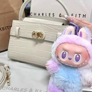 Labubu Doll The Monsters Big into Energy Series Blind Box, Labubu Vinyl Plush Pendant Random Action Figure, Collectible Blind Box Toy, Multicolor Random Surprise Gift