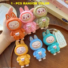 Labubu Key chain Expression Change Toy 1pc Random (Labu Face Change) Key Chain